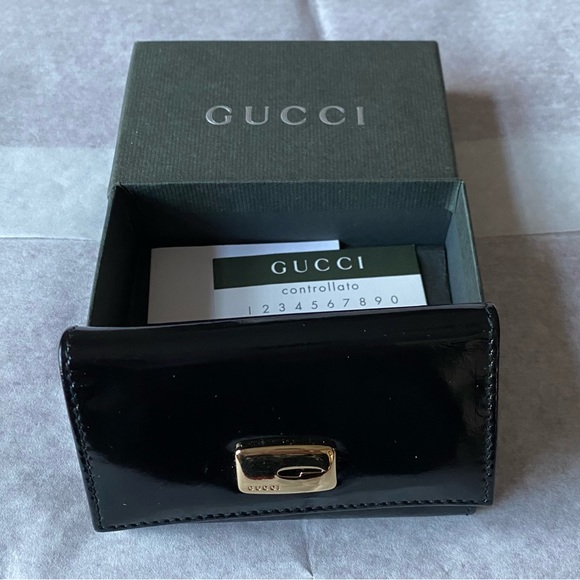 Authentic Brand New Gucci Dark Brown Key Case - Picture 6 of 8